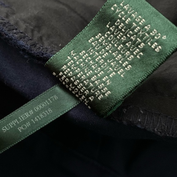 LAUREN Ralph Lauren Ladies Navy Bermuda Short - Picture 5 of 9